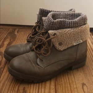 Brown boots